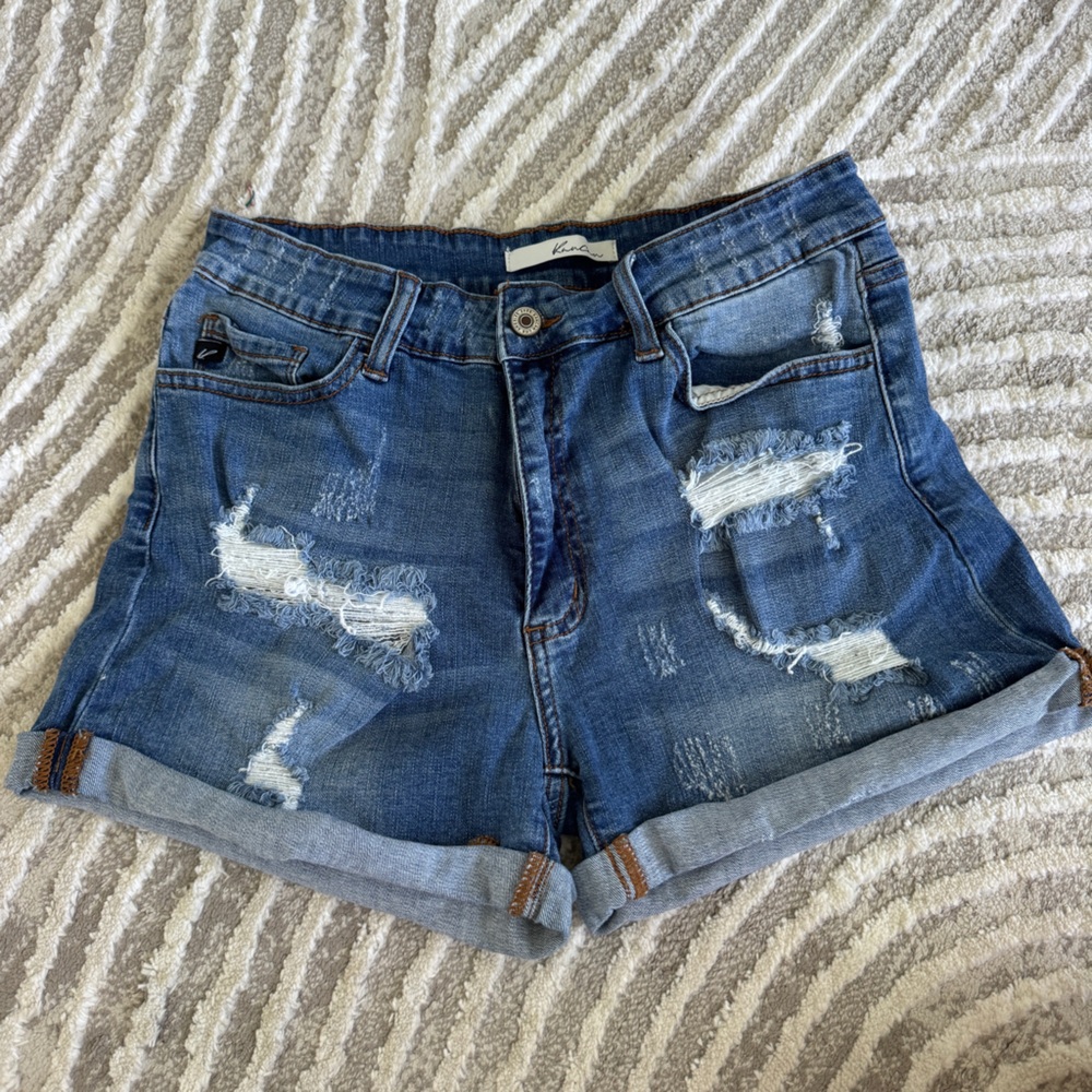 Kancan denim shorts